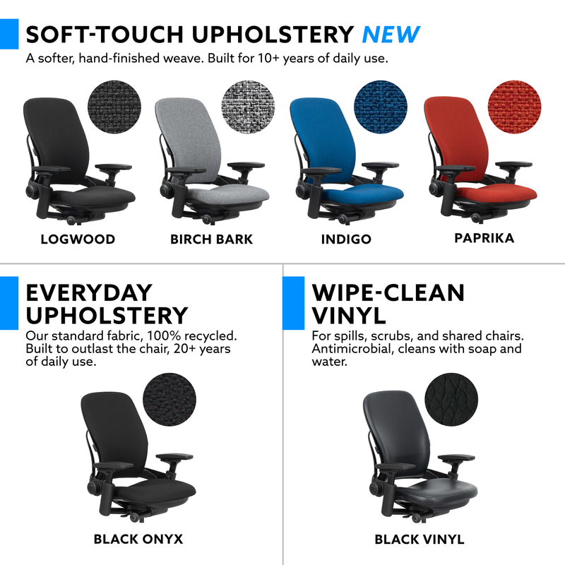 Refurbished Steelcase Leap v2 Ergonomic Chair