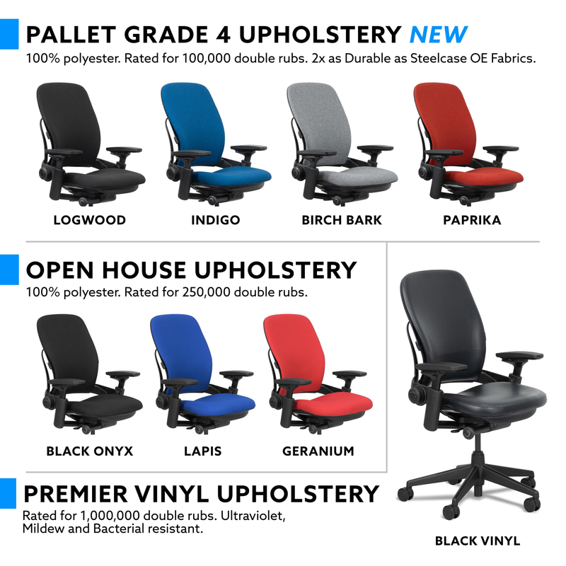 Refurbished Steelcase Leap v2 Ergonomic Chair